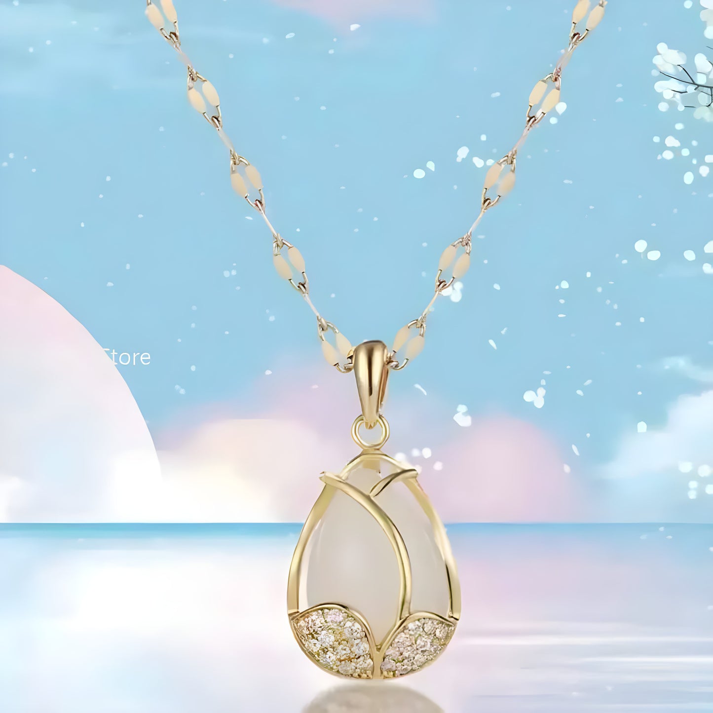 Fashion Luxury Crystal Pendant Necklace For Women