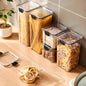 5 Sealed Kitchen Storage Jars Moisture-Proof